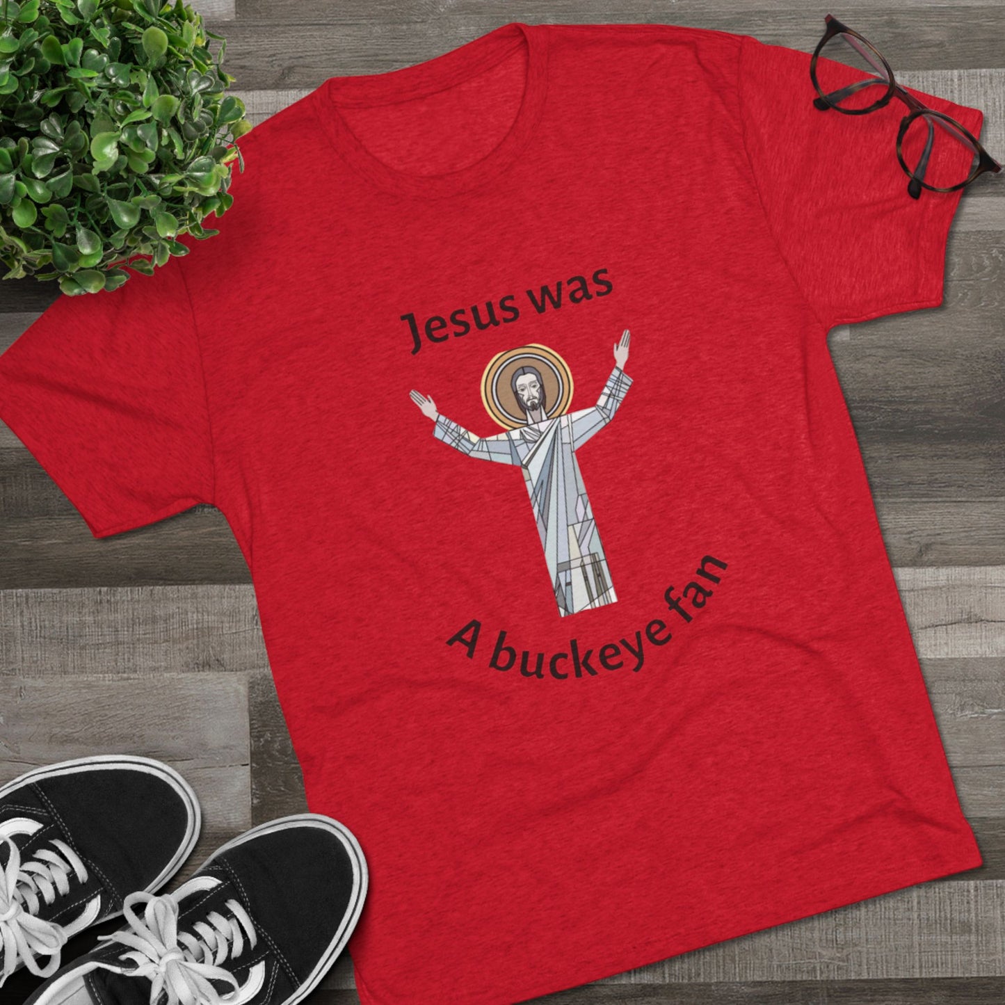 Touchdown Jesus Buckeye Fan Shirt